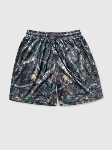 Men's All Over Print Camo Shorts, Casual Comfy Breathable Shorts for Daily Wear, Athleisure Street Shorts, Mens Shorts for Summer, Athletic Shorts Casual