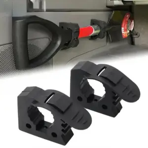 Quick Punch Clamps Set, Adjustable Synthetic Rubber Mounting Clips, Off-Road Car Safety Grips, Atv Utv Truck Accessories