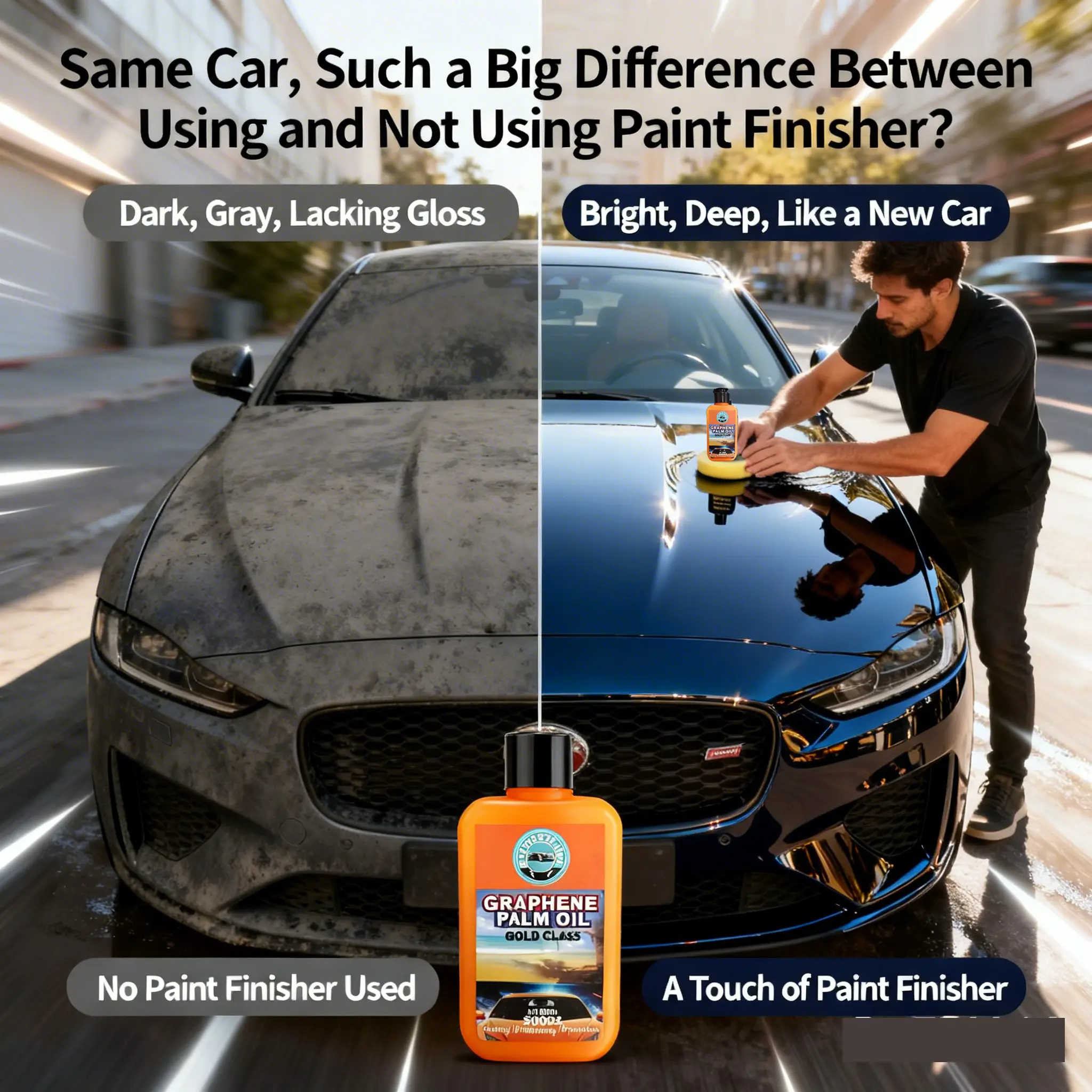 100g Automotive Ceramic Coating Paste: A nano-grade scratch repair and high-gloss brightening agent that also provides hydrophobic protection and UV resistance. Easy to apply, it imparts a long-lasting, brilliant shine your vehicle's paintwork summervibes