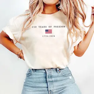 Comfort Colors  America 250th Birthday Tshirt – July 4, 2026