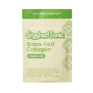 Honeydew Milk Collagen - Crushed Tonic - Korean Beauty - for Skin, Hair & Health - Gluten Free GMO Free Skin Care Hair & Nail Care Healthcare Supplement Fitness Edible Dietary Beauty Protein Halal Kosher