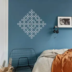 Traditional Muggu Kolam Cutout | Glitter Foam Backdrop for Pooja, Mandir, Home Decor | Sacred Elegance for Housewarmings & More