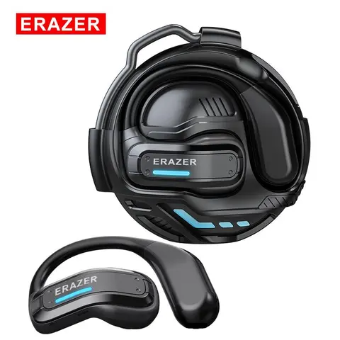 Erazer X8 Open Ear Wireless Bluetooth Earbuds - Electronic Wireless Headset with HiFi Sound, Touch Call Control, 60H Playtime, Sweatproof, Rainproof, Ideal for Running, Work from Home