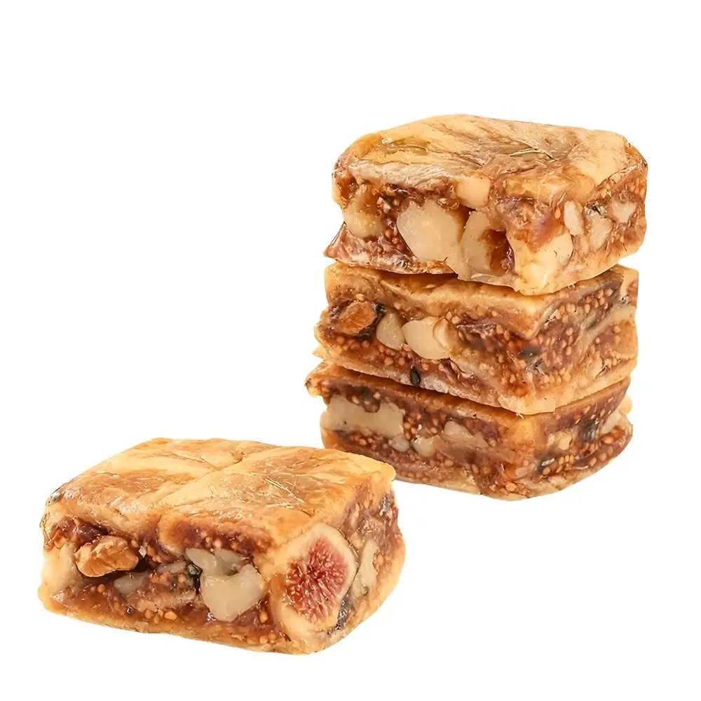Suitable for fitness enthusiasts!Fitness low-sugar meal replacement snack: Black sesame, fig, and walnut pies