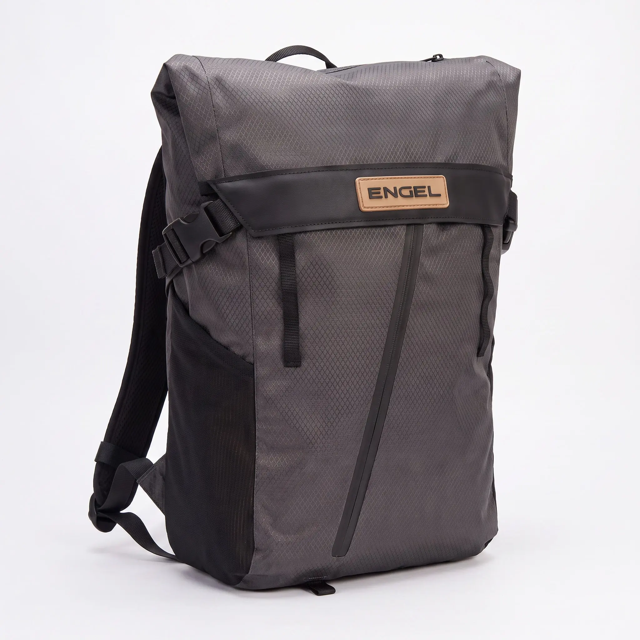 Engel GoBag 20Qt Unisex Backpack, Rainproof Day Pack, Minimalist Rectangular Design with TPU Shell