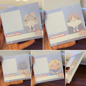 Breaking Mews Notepad, 4in x 4.25in with 52 Pages, 4 Designs - Computers & Office Equipment