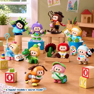 MINISO Toy Story 5 x YOYO "Grow Up with You" Series Blind Box,Cute Collectible Figurine Mystery Box, Kawaii Buzz Lightyear Woody Alien Mini Action Figure, Aesthetic Desk Decor Toy for Girls & Boys Birthday Gift Holiday Gift