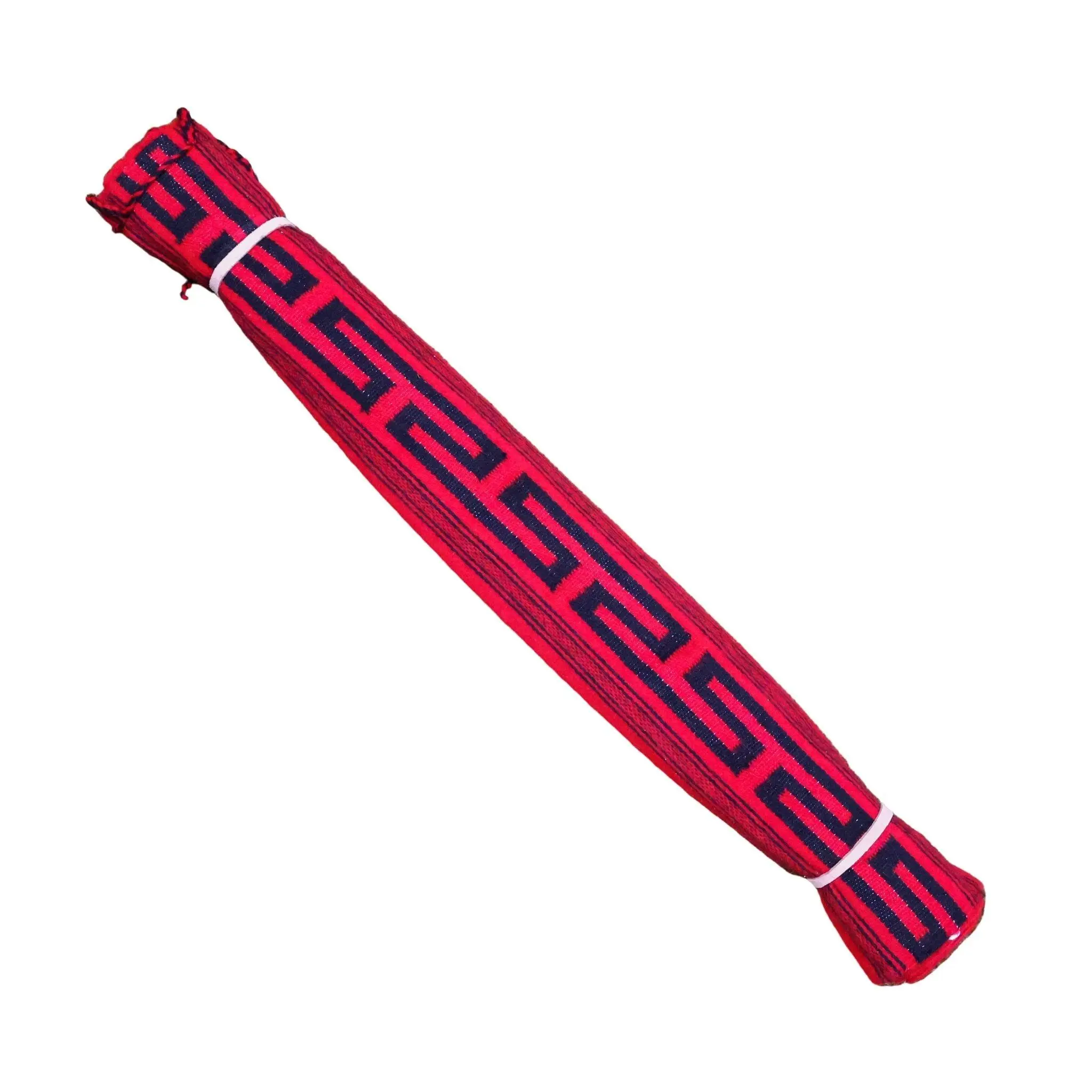 Red Simple Sarape Greca Charro Saddle