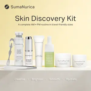 SumaNurica 6-Piece Skincare Routine Set – Cleanse, Hydrate & Anti-Aging Care (Mini Sizes)