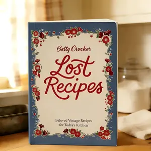 Betty Crocker Lost Recipes: Beloved Vintage Recipes for Today's Kitchen by Betty Crocker(trade paperback) Ground Beef gifts christmas gifts best friend christmas gift,Ideal Gift for Birthday/Mother's Day, Valentine's Day gift
