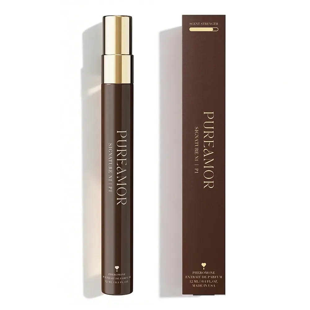 Signature N1 P1 Pheromone Perfume for Women, 12ml Travel Size Spray, Long Lasting Vanilla Woods Scent