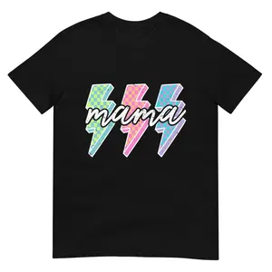 Lightning Mama Unisex Short Sleeve T-Shirt Printed in the USA