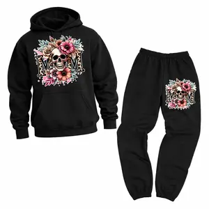Mom Skull Matching Sweatshirt And Sweatpants Outfit