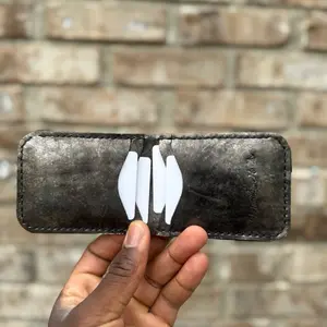 The "Ritten" Bifold Wallet - Simple Design with Unique Feature Highlighted in Image