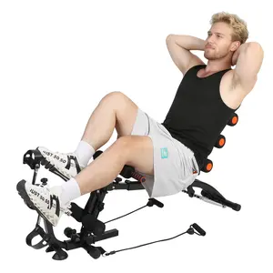 Multifunctional Adjustable Ab Bench – Foldable Sit-Up & Push-Up Exercise Chair for Home Gym Workouts