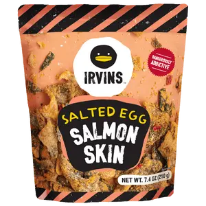 Salted Egg Salmon Skin (7.4 oz Value Size)