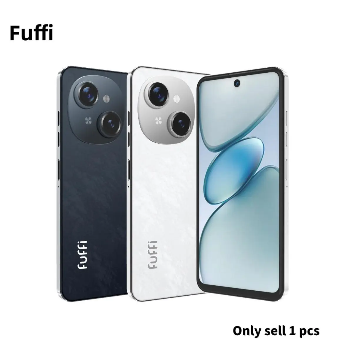 FUFFi-4GB+64GB RAM, 8-core processor, 6.56-inch perforated screen, 5MP+13MP pixels Camera, 3800mAh battery, Android 12.0, unlocked global 4G, dual SIM dual standby, GPS navigation, Typ-C charging port, Dual Sim Smartphone