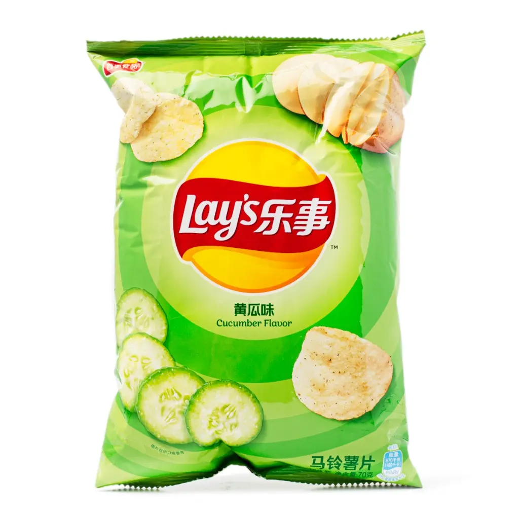 Lay's Potato Chips, Cucumber Flavor 70 g