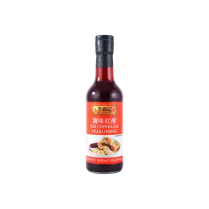 Lee Kum Kee Premium Red Zhejiang Vinegar 500ml - Authentic Chinese Cooking Condiment, Sweet & Tangy Flavor for Marinades, Dips, and Stir-fries