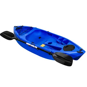 Stable, Lightweight 7FT Perch-On-Top Kayak for Kids & Youth – Hard Shell, 88lbs Capacity, UV-Protected, Tip-Resistant Flat Bottom – Paddle Included, Ideal for Pool, Lake, River, Calm Ocean – Ages 5-12, Beginner Friendly