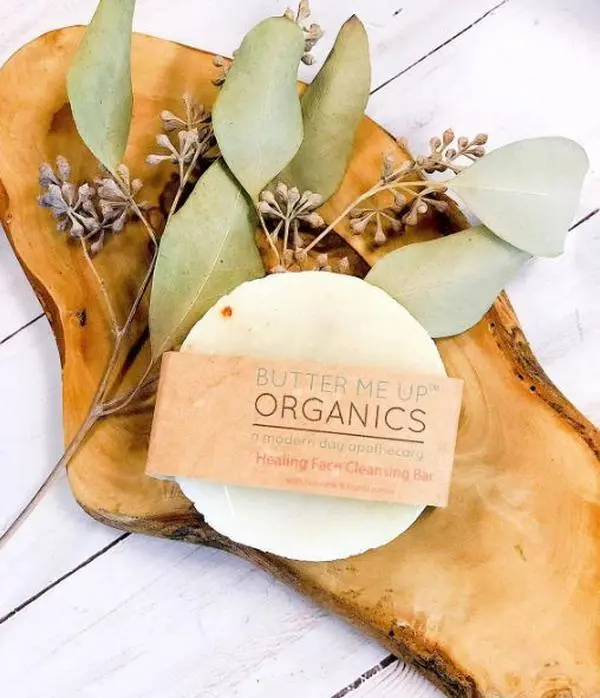 Gentle Healing Organic Face Wash / Organic Facial Cleanser / Castile Soap