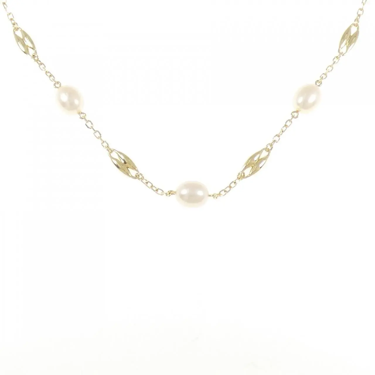 Mikimoto Freshwater Pearl Au750 Necklace