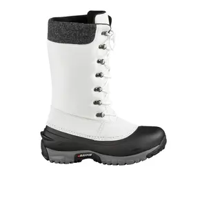 Baffin Womens Jess Waterproof Insulated Winter Lace Up Casual Boots Mid Calf - White