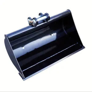 Plain Mud Bucket 600mm Mini Excavator Attachments Bucket with Pin