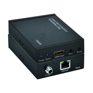 HDMI Over IP Extender 120M via Cat6 Cable, 1080P 60Hz M-JPEG Transmitter Receiver Kit with Bi-directional IR, HDCP Compliant, Ideal for Home Theater, Digital Signage & Video Wall, Local Stock