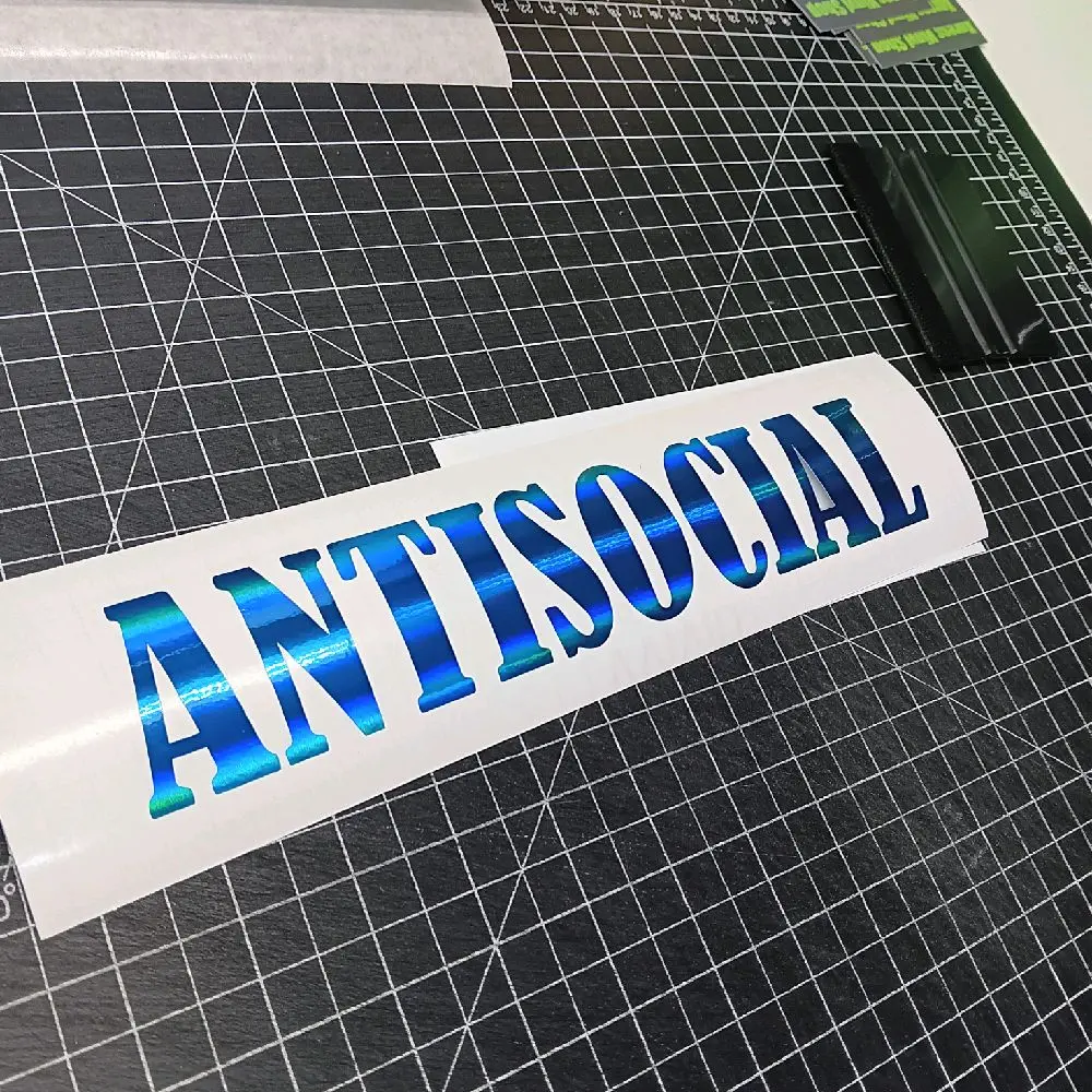 Antisocial Decal/Sticker