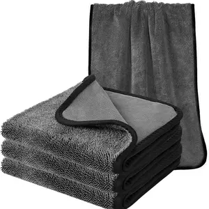 Shiny Wipe Towels Bathroom Cleaning Cloth Set, 3-Piece Super Absorbent Microfiber Bath Towel, Easy Clean Windows Car Home Toilet Essentials, Microfiber Cleaning Cloths