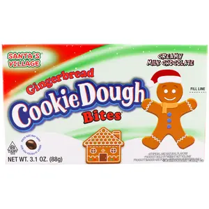 Gingerbread Cookie Dough Bites