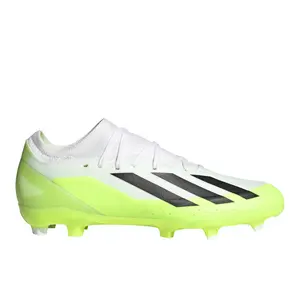 adidas Mens X Crazyfast.3 Firm Ground Soccer Cleats  - White