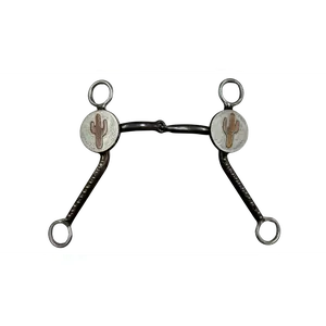 Cactus Shank Snaffle Bit