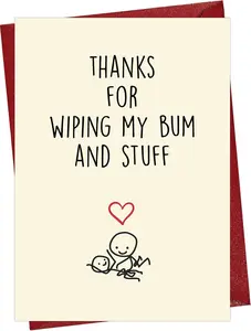 Funny Mother's Day Card for Parents – Getting  Cards for Mom and Dad - Birthday Card for Mom from Daughter or Son – Happy Birthday Papa Gifts
