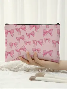 Butterfly Knot Snack Bag, Handheld Cosmetic Pouch, Travel Organizer for Cosmetics and Emergency Snacks, Ideal Gift for Friends and Sisters, Fashionable Travel Storage Bag