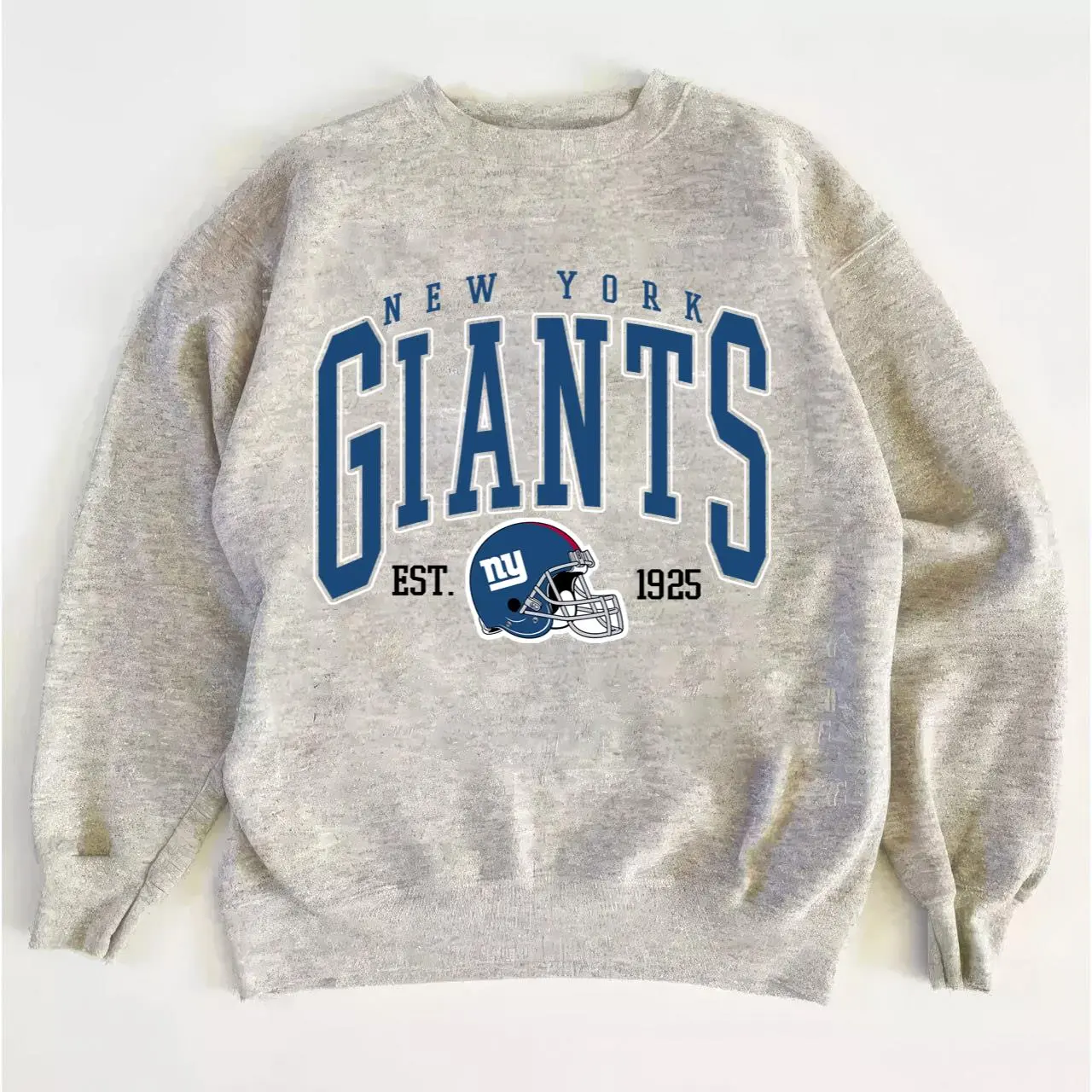 Giants Football Sweatshirt, Retro Style Crewneck Pullover, Game Day Fan Apparel and Gift Pullover