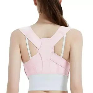 PostureCorrector,AdjustableUpperBackBraceforClavicleSupportandProvidingPainRelieffromNeck,Shoulder,andUpperBack-Portable