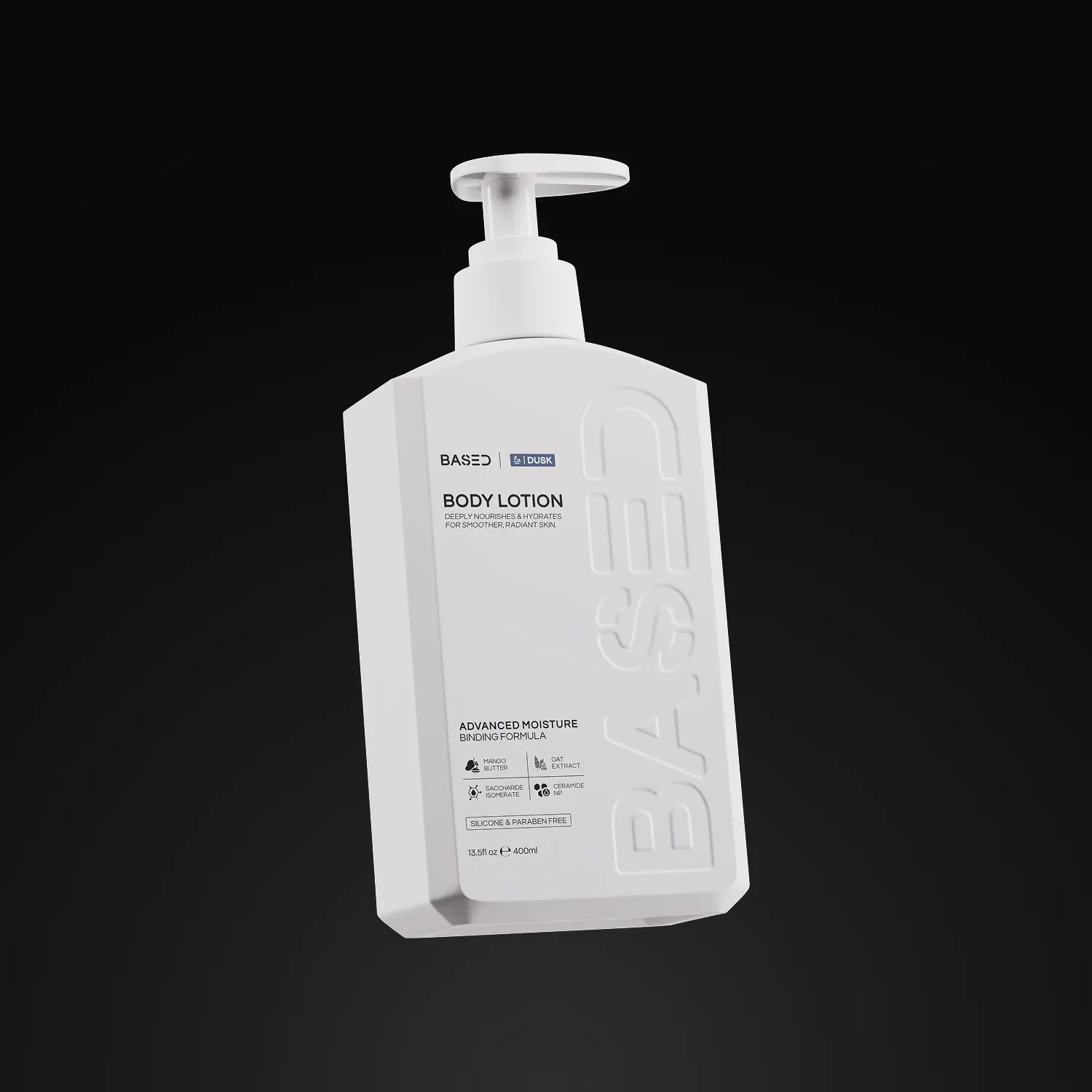 BASED Body Lotion | Dusk & Dawn Scents | Advanced Moisture Binding, Deeply Nourished, Visibly Radiant | Simple, Effective, BASED.