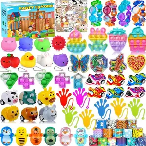 126 PCS Party Favors for Kids 4-12 – Valentine’s Fidget Toys, Classroom Prizes, Pinata Fillers, Goodie Bag Stuffers & Easter Basket Gifts