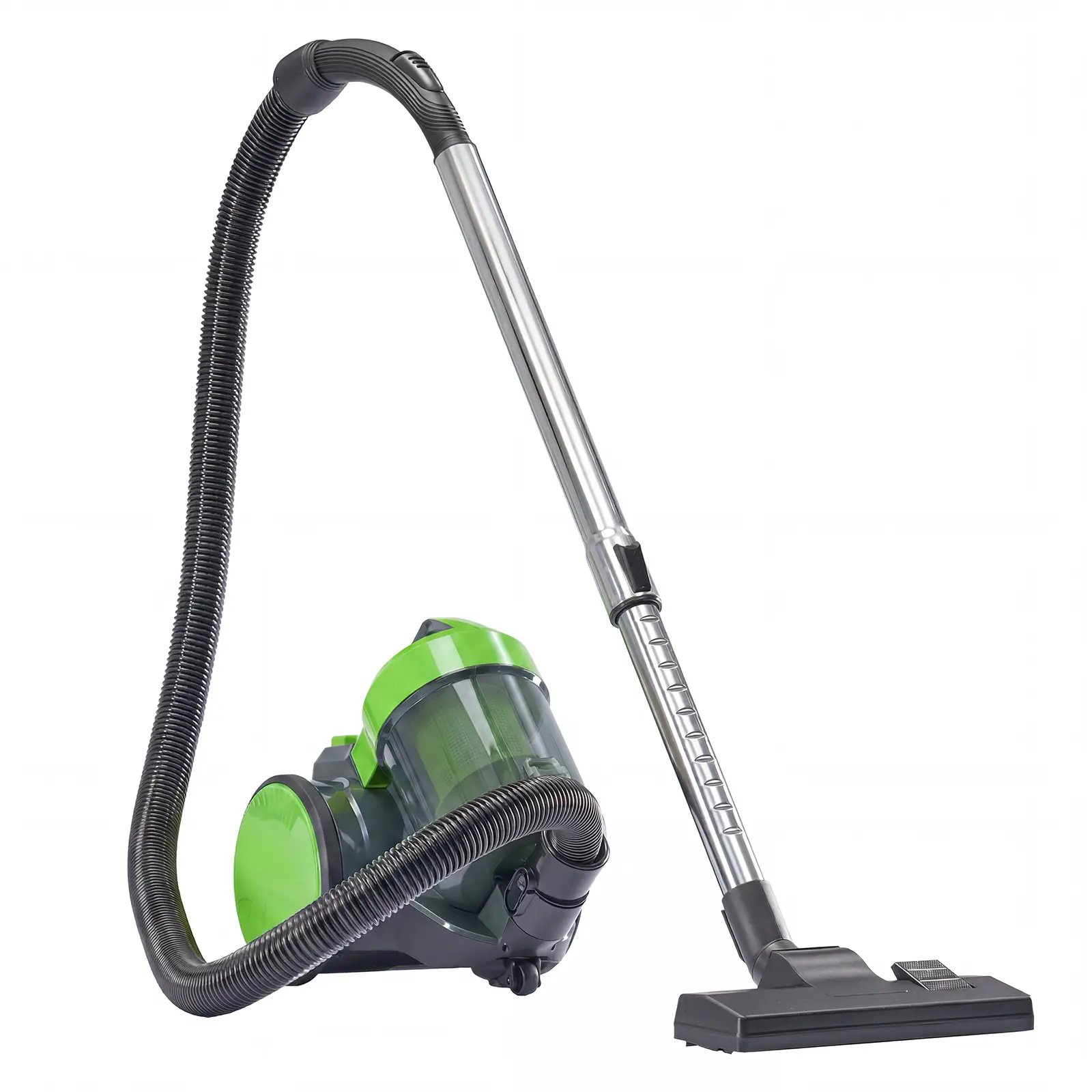 Bagless Canister Vacuum Cleaner 1.8L, Lightweight Powerful Vacuum Cleaner for Carpets and Hard Floors, Compact Multi-Surface Cleaning Vacuum