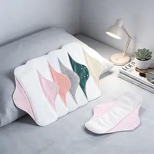 Reusable Sanitary Pads Set, Maternity Pad, Breathable Quick-Dry, Absorbent, Unscented, Night Use, Secure Fit, Multi-Purpose for Postpartum Protection, Elderly Incontinence