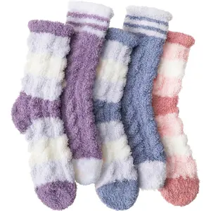 5 Pair Womens Fuzzy Socks Fleece Fluffy Cabin Plush Warm Sleep Soft Cozy Winter Adult Socks 5 Pair Womens Fuzzy Socks Fleece Fluffy Cabin Plush Warm Sleep Soft Cozy Winter Adult Socks