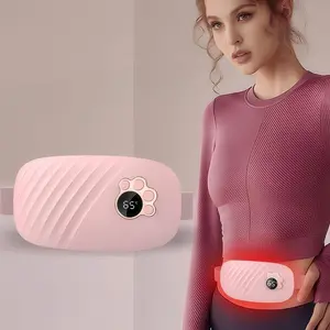Wireless Heating Pad, Rechargeable Heated Uterus Warmer, Electric Uterus Warming Belt, Girls Hot Compress Waist Protector, Massage Warmer Belt, Massage Warmer Pad, Holiday Gift, Girl Stocking Stuffers