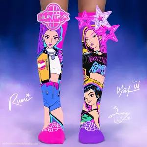 1pcs   MADMIA KPOP DEMON HUNTERS SOCKS