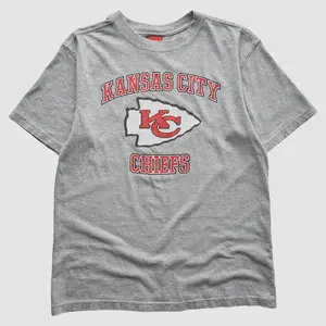 Kansas City Chiefs 2000s T-Shirt - Gray - S