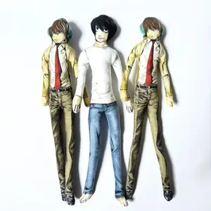 Anime Death Note Yagami Light Cosplay Dolls Hunter Killua Zoldyck Toys Abstract Twistable Iron Wire Figure Doll Birthday Gifts