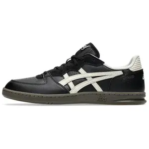 ASICS SKYHAND OG Low-Top Skate Shoes in Black with Soft Synthetic Leather and Durable Thin Sole for Men and Women Trending Shoes, House White Official Shoes to Get / Maison Mihara