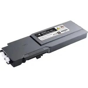 Dell FINAL SALE, NO BACKORDERS Dell C3760N/C3760DN/C3765DNF Color Laser Printer 3,000 Page Yellow Toner Cartridge, V0PNK