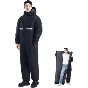 Winter Outdoor Riding Insulated Full-Body Suit Overol Para Hombre Para El Frio Motorcycle Windproof Waterproof